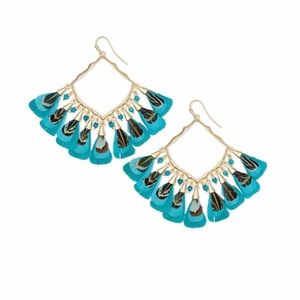 Kendra Scott Raven Gold Drop Earrings